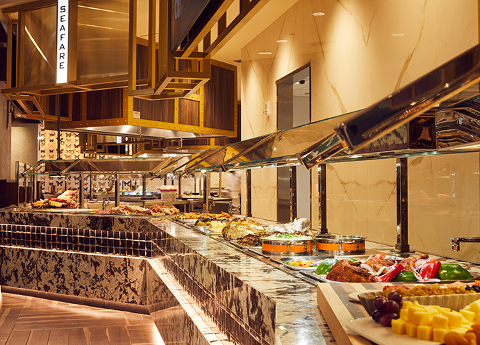 The Buffet - View Of Food Offerings
